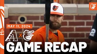 D-backs vs. Orioles Game Highlights (5/11/24) | MLB Highlights | Baltimore Orioles