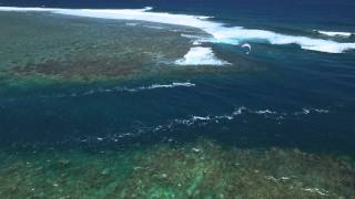 Mauritius Bel Ombre - Follow me into the wave - KiteGlobing