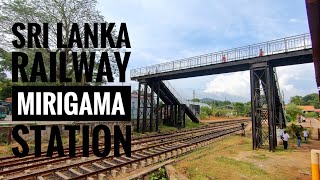 Mirigama Railway Station on the Main Line in Sri Lanka