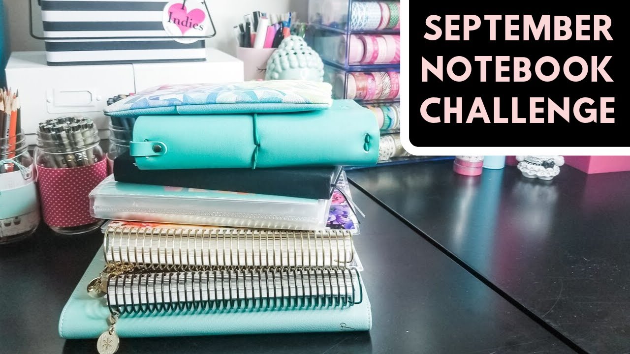 September Notebook Challenge Youtube