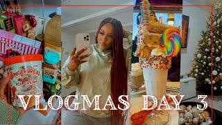 VLOGMAS 3 | Trader Joe's Holiday Haul, Neutral Christmas Tree Decor, L'Occitane Unboxing