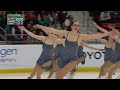 team nexxice can free skating lake placid 2023 worldsynchro