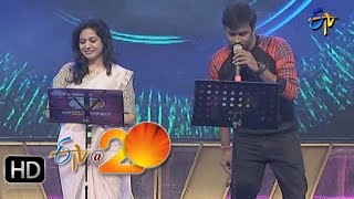 Hemachandra,Sunitha Performance -Cheli Chamaku Song in Gunturu ETV @ 20 Celebrations