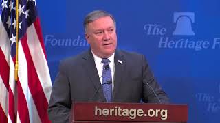 Secretary Pompeo Delivers a Speech on a New Iran Strategy