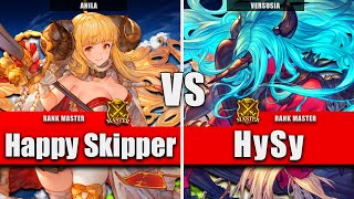 GBVSR ▰ Happy Skipper (Anila) VS HySy (Versusia) | High Level Gameplay