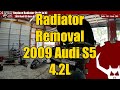 Radiator Removal Audi A5