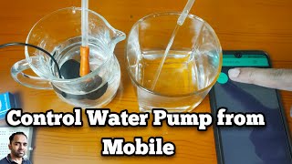 Control Water Pump From Mobile | IOT Projects | Home Automation