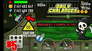 Nuclear plant Daily challenge complete with Moonlander  -Hill climb racing game #5
