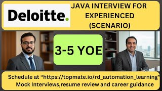 Deloitte Java Interview Questions | Core Java Interview Questions