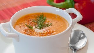 Velouté Carmen - Red Bell Pepper Cream Soup