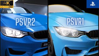 PSVR 2 vs PSVR 1 COMPARISON REVIEW GRAN TURISMO 7 GT7 PSVR2 Virtual Reality Racing #psvr2 #gt7