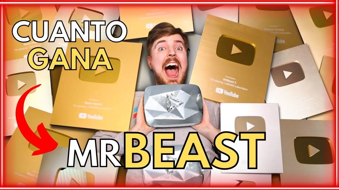 ¿Cuanto DINERO Gana MRBEAST En Youtube? - YouTube