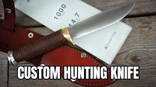 Building an Heirloom Hunting Knife - [ FULL BUILD ]