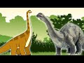 I'm A Dinosaur 🦕  Brontosaurus The Biggest Herbivore Dino | Cartoon For Kids