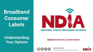 Broadband Consumer Labels Webinar