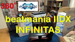 【360°動画】おうちマニア 立ち環境　beatmania IIDX INFINITAS【43Z730X/PHOENIXWAN】