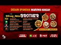 proses cara pembuatan desain banner warung makan di coreldraw gratis file cdr nurdesigns