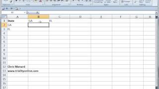 Excel data validation list based on another data validation list
