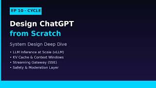 Design ChatGPT from Scratch | AI System Design Interview (Ep 10)