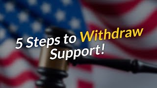 5 Key Steps to Withdraw from an Affidavit of Support! 🚪✋