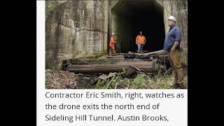 East Broad Top US railway uses drone for recce