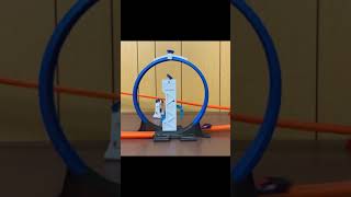 Dominoes vs Hot Wheels w RaceGrooves #Shorts