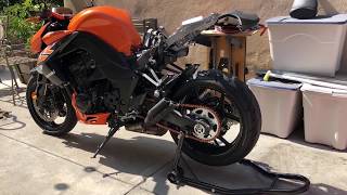 Venom Motorcycle Stand/Lift unboxing and first use