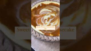 Sweet Potato Cheesecake Pie full video on my Instagram