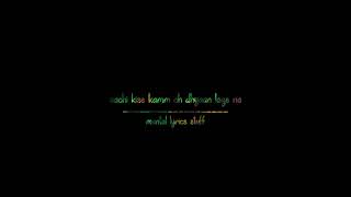 Adore - Amrinder Gill (lyrics whatsApp status) mental's lyrics stuff  new latest song 2022