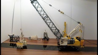 Rigging And Digging With An Rc Controlled Lego Technic Crane