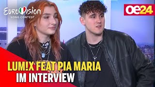 Songcontest-Teilnehmer Lum!x feat Pia Maria im Interview