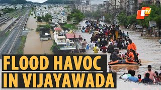 Andhra Floods: Nightmare For Vijayawada Residents As Roads, Houses Inundated After Non-stop Rainfall