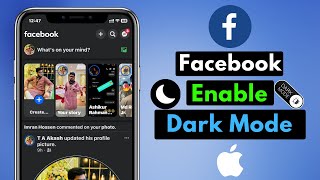 How To Enable Dark Mode on Facebook iPhone \u0026 iPad | Get Facebook Dark Mode on Mobile