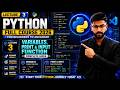 Lecture 3: Variables, Print & Input Function in Python | Python Full Course 2026 | Hindi