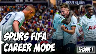 FIFA 22 SPURS CAREER MODE | EPISODE 1