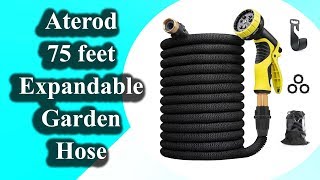 Aterod 75 feet Expandable Garden Hose | Flexible Expanding Water Hose