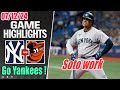 New York Yankees vs Baltimore Orioles Game Highlights July 12, 2024 | Friday Night 