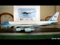 inflight 1 200 air force one vc 25a 747 200b unboxing and review