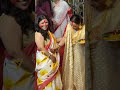 rani mukerji at the north bombay sarbojanin durga puja to celebrate sindoor khela and dussehra