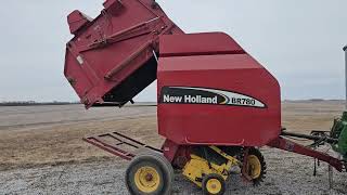 2003 New Holland BR780 Round Baler - Selling on BigIron Auctions - Mar. 19, 2025