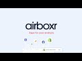 Airboxr: No code analytics for Google Sheets.