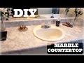 DIY MARBLE COUNTERTOPS (VERY DETAILED) DIY MARBLE COUNTERTOPS (VERY DETAILED)