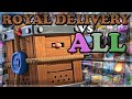 Royal Delivery Gameplay vs ALL Cards (Optimal Placements & Realistic Timing) 🍊