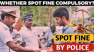 Spot Fine Online Payment Tamil|Spot Fine Is Compulsory|Satta maiyam|TN Police|