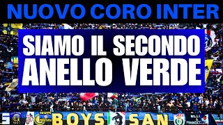 SIAMO IL SECONDO ANELLO VERDE - NUOVO CORO INTER + TESTO