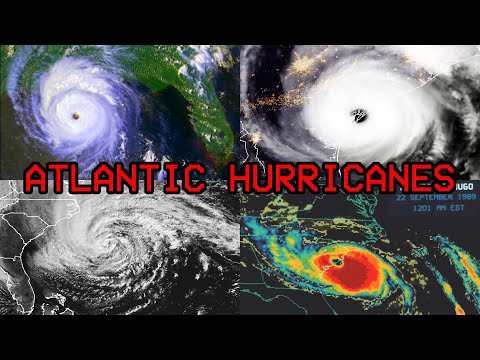 What was the strongest hurricane to hit the East Coast?