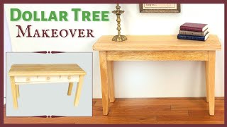 DIY Dollar Tree dollhouse furniture makeover