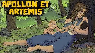 La Naissance d'Apollon et d'Artémis: La Bataille Contre le Terrible Serpent Python