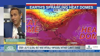 Study July Global Heatwaves Virtually Impossible Without Human Caused Climate Change