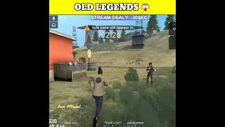 OLD LEGENDS 2017-2023 😱 FREE FIRE OLD I'D | FREE FIRE 2017 GAMEPLAY 😱 FREE FIRE 🔥 #shorts #freefire